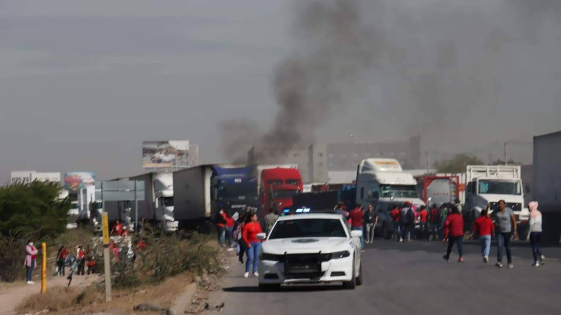 Familias protestan por el traslado de internos